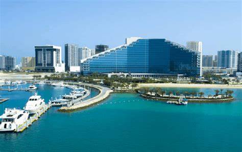 جزيرة امواج البحرين مطاعم